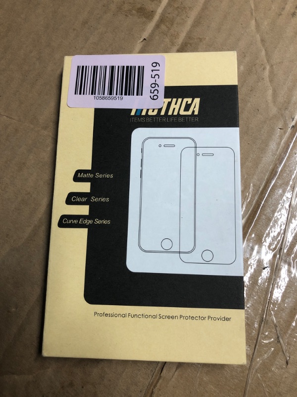 Photo 1 of ***FACTORY SEALED***
Mothca 2 Pack Matte Glass Screen Protector for iPhone 16 Pro [6.3 inch] + 2 Pack Camera Lens Protector, Anti-Glare & Anti-Fingerprint Case Friendly Tempered Glass Film, Bubble Free, Smooth as Silk