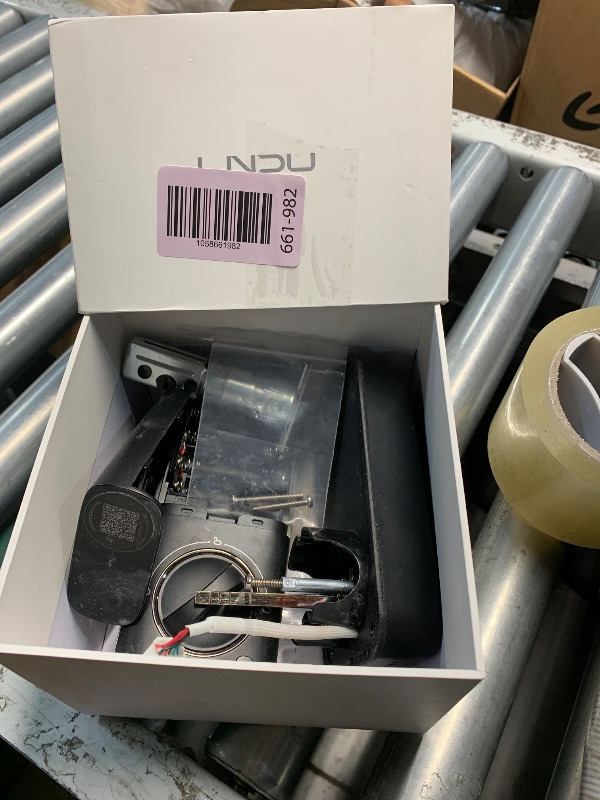 Photo 1 of LNDU Smart Lock HK01, Keyless Entry Door Lock with Apple Home Key, Fingerprint Deadbolt, Supports Apple Homekit, Safety Lock for Front Door, Easy Installation, Auto-Locking