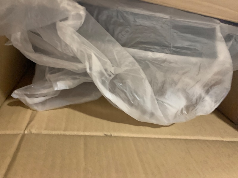 Photo 1 of ****FOR PARTS ONLY***WIRES ARE CUT***
Ceiling Fans with Lights and Remote, 22 Inch Enclosed Bladeless Dimmable Ceiling Fans Flush Mount, Black Modern Low Profile Ceiling Fan with Light for Bedroom, Kitchen, Living Room, Dining Room