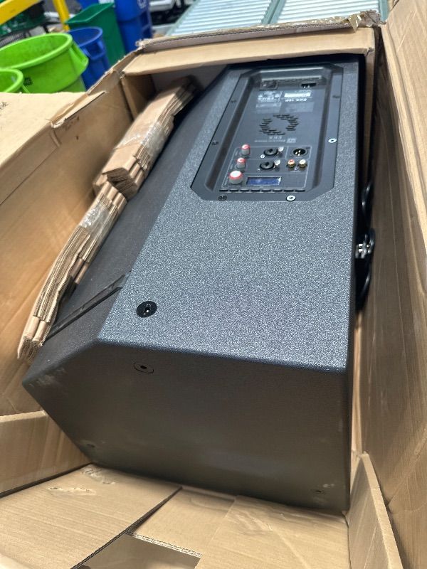 Photo 1 of *** PARTIAL SET - SEE NOTES *** Electro-Voice ZLX-12P-G2 12"" 2-Way 1000W Bluetooth-Enabled Powered Loudspeaker (Black) Bundle with Auray SS-4420 Steel Speaker Stand, Auray Speaker Stand Bag 51"" and XLR Cable, 12-Inches