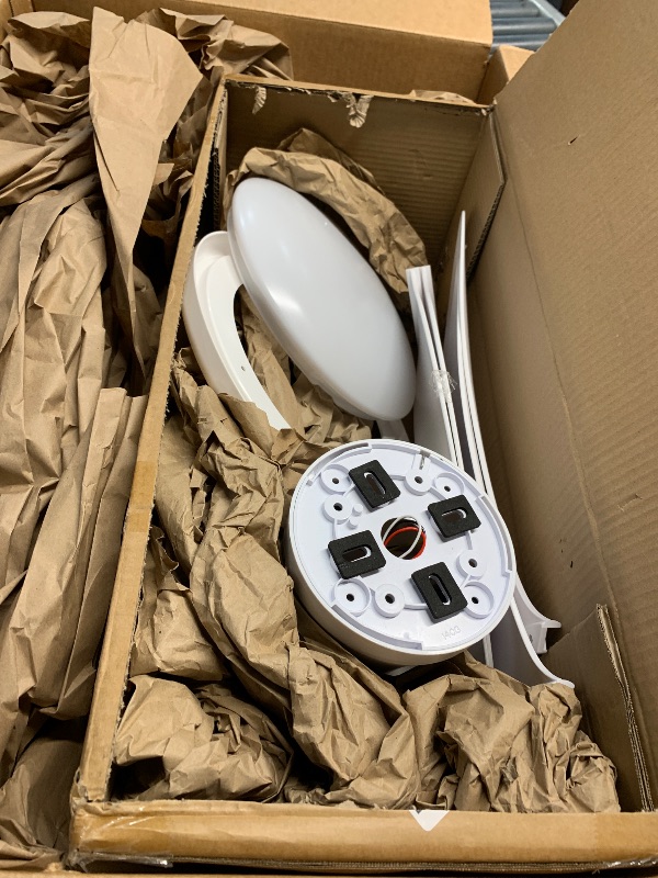 Photo 1 of (used)(missing pieces) Ceiling Fan with Lights Remote Control, 62 inch Brushed Nickel Large Ceiling Fan with Reversible Blades Industrial Fan for Living Room
