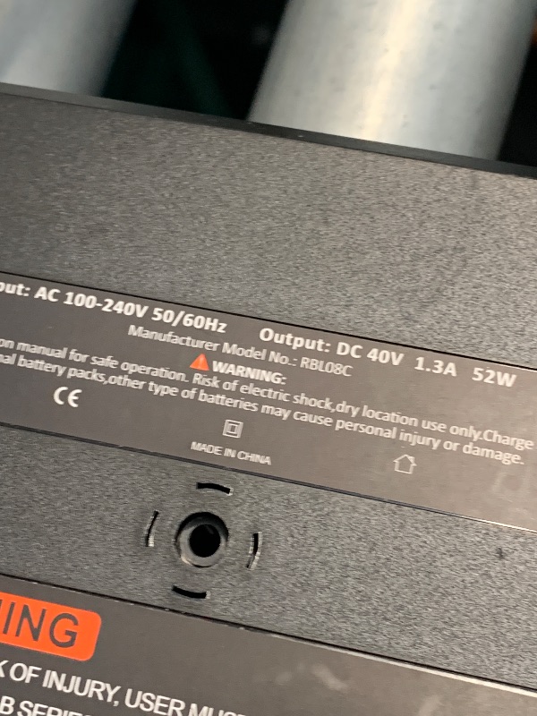 Photo 1 of (used)(see all images) Kotoate 20V MAX Fast Battery Charger Compatible with Black and Decker 12V 20V Lithium Battery, Compatible with Black and Decker Lithium 