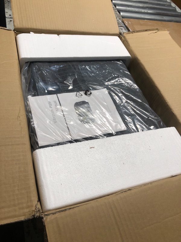 Photo 1 of ***(PARTS ONLY/ MAJOR DAMAGE/ NON FUNCTIONAL)***Taevno Vibration Plate Exercise Machine Weight Loss, Full Body Shaker Workout Vibration Plates Lymphatic Drainage, Stand Shake Vibrating Plate for Women Men 450 Lbs Capacity Fitness Platform Black