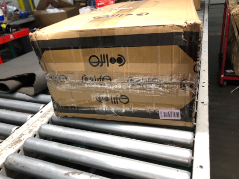 Photo 1 of ***DAMAGED - SCRATCHED - ZIPPER ON LARGEST LUGGAGE PIECE BROKEN - SEE PICTURES***
Coolife Luggage 3 Piece Set Suitcase Spinner Hardshell Lightweight TSA Lock (orange)