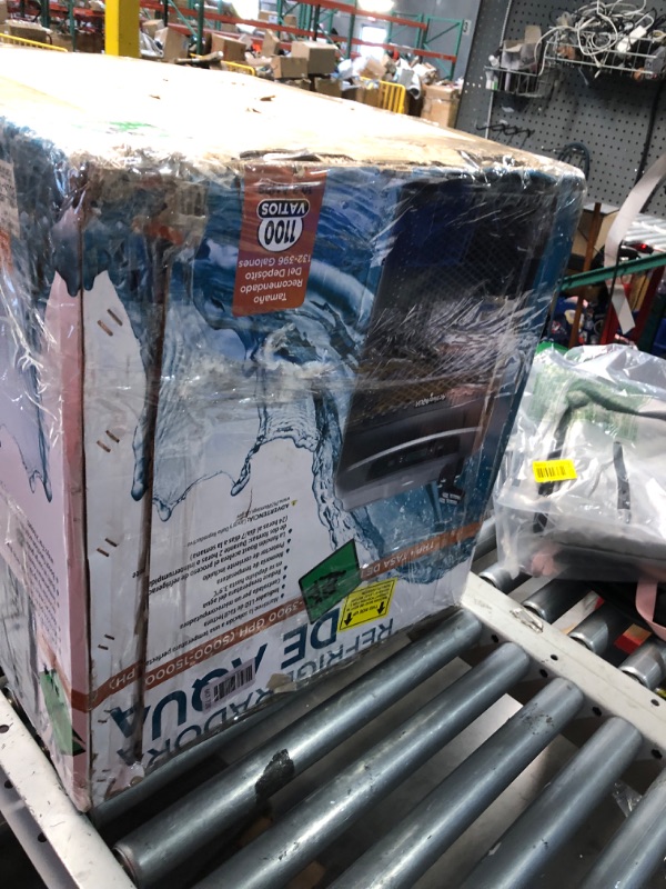 Photo 1 of ***DAMAGED - DENTED - POWERS ON - UNABLE TO TEST FURTHER - SEE PICTURES***
Active Aqua Hydroponic Water Chiller Cooling System with Remote Control and Freestanding Mounting type for Home and Kitchen, Black