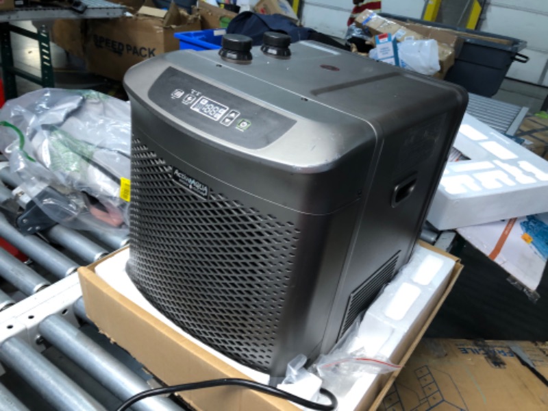 Photo 1 of ***DAMAGED - DENTED - POWERS ON - UNABLE TO TEST FURTHER - SEE PICTURES***
Active Aqua Hydroponic Water Chiller Cooling System with Remote Control and Freestanding Mounting type for Home and Kitchen, Black