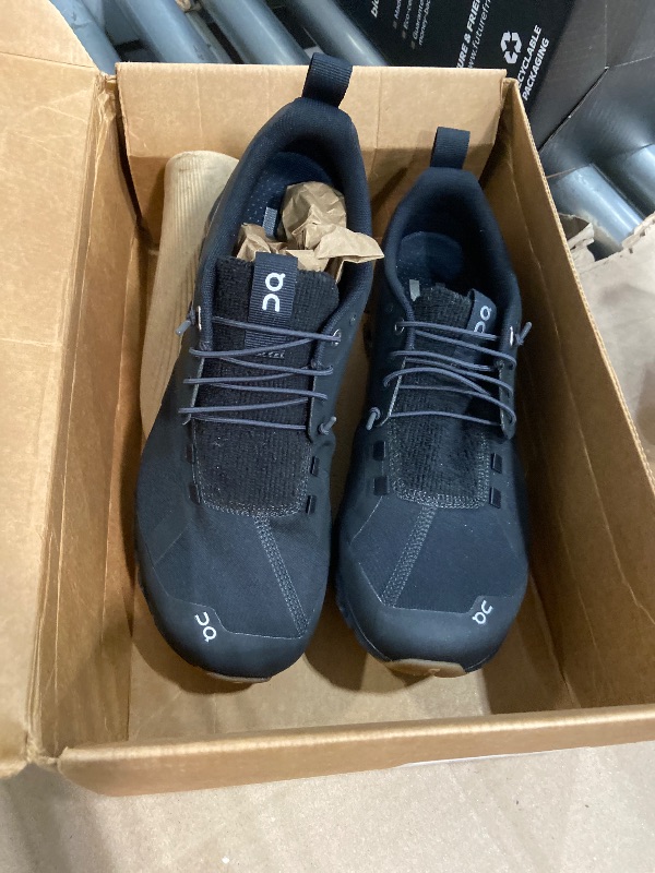 Photo 1 of **BLACK**On Running Mens Cloud Terry Textile Black Trainers 8 US