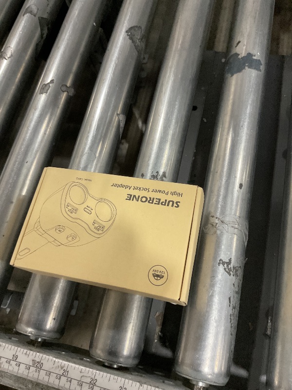 Photo 1 of [2025 Upgraded] Cigarette Lighter Splitter, SUPERONE 180W 2-Socket Cigarette Lighter Adapter with Dual QC3.0 and 20W PD USB C Car Charger Splitter for GPS/Dash Cam/Laptop/iPad/iPhone 17/16/15/14/13/12