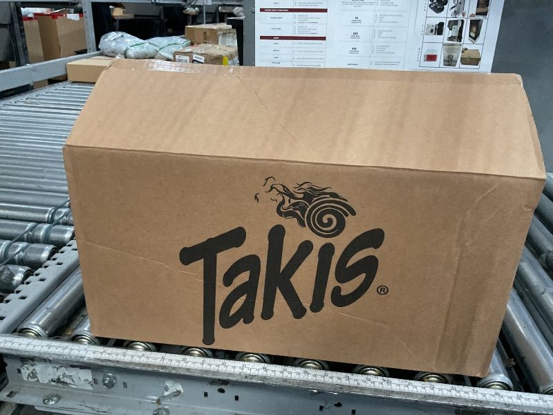 Photo 1 of *BB-DEC/01/25*Takis Fuego Rolled Spicy Tortilla Chips, Hot Chili Pepper Lime Flavored, Multipack Box 14 Bags, 9.9 Ounces Each