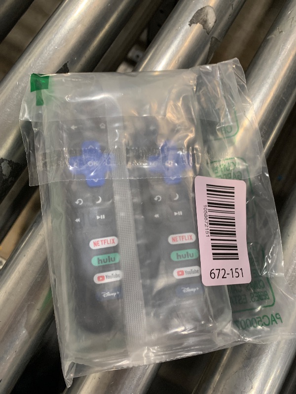 Photo 1 of (Pack of 2) Replacement Remote Control Only for Roku TV, Compatible for TCL Roku/Hisense Roku/Onn Roku/Sharp Roku/Element Roku/Westinghouse Roku/Philips Roku Smart TVs (Not for Roku Stick and Box)