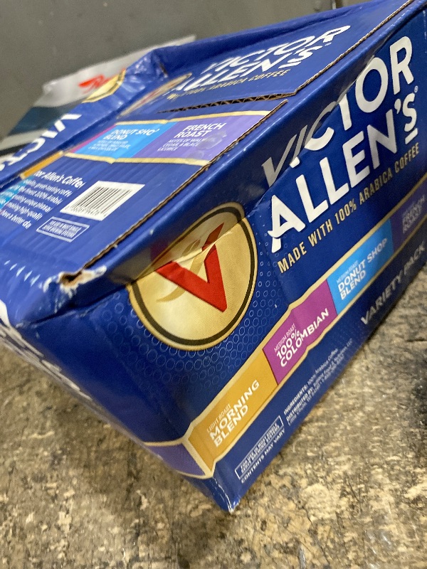 Photo 1 of **EXP: 06/09/2027 ** Victor Allen's Coffee Variety Pack (Morning Blend, 100% Colombian, Donut Shop Blend, French Roast), 42 Count, Single Serve Coffee Pods for Keurig K-Cup Brewers