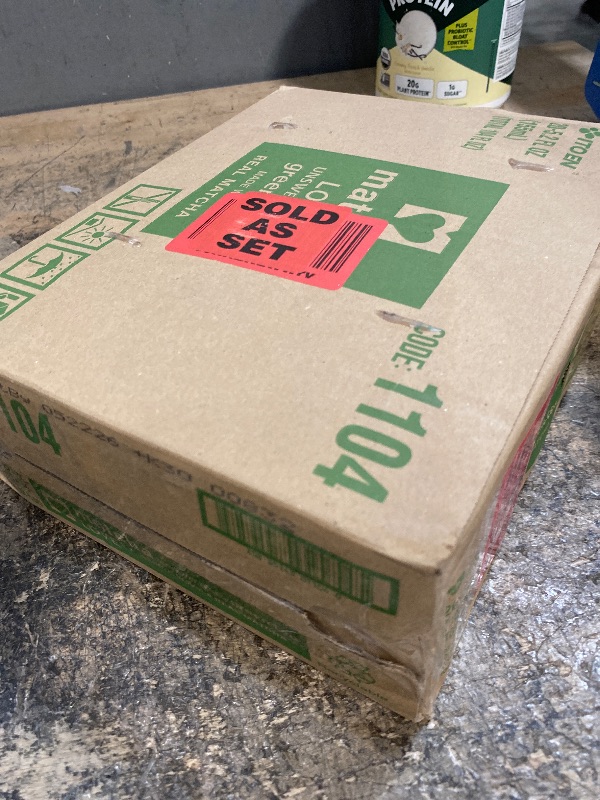 Photo 1 of **EXP: 05/22/2026**  Love Unsweetened Green Tea, 5.2 Fluid Ounce -- 20 per case.