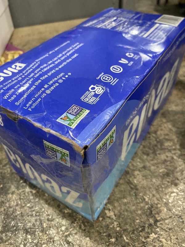 Photo 1 of **EXP: 12/18/2026** Zevia Zero Sugar Soda, Cola, 12 oz Cans (8-Pack) – Naturally Sweetened, Non-GMO Project Verified, Gluten-Free, Vegan
