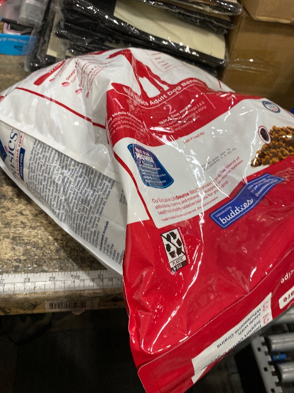 Photo 1 of **EXP: NOV/14/2026 ** Blue Buffalo Basics Adult Dry Dog Food for Skin & Stomach Care, Limited Ingredient Diet, Made in the USA with Natural Ingredients, Salmon & Potato Recipe, 11-lb. Bag