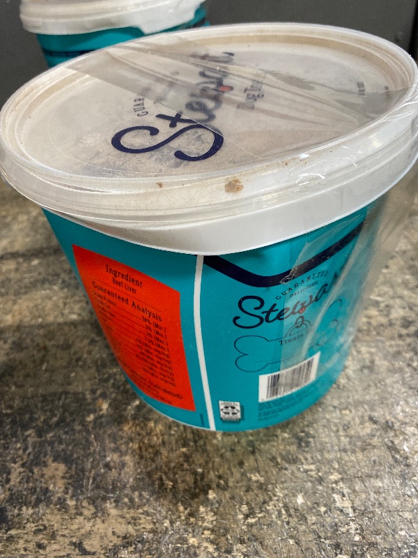 Photo 1 of **EXP: 09/07/2027 ** Stewart Beef Liver Dog Treats, 21 oz, ~475 Pieces, Freeze Dried Raw, Single Ingredient, 50% Protein Training Treats or Meal Topper in a Value Size Resealable Tub, Grain Free, Gluten Free