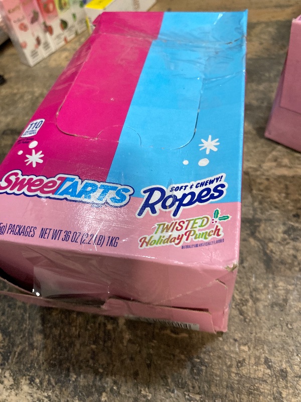 Photo 1 of **EXP N/A** SweeTarts Ropes, Holiday Twisted Punch 3oz (pack of 12)