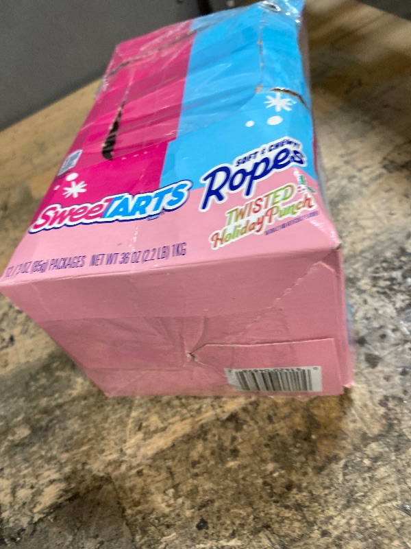 Photo 1 of **EXP N/A** Ropes, Holiday Twisted Punch 3oz (pack of 12)