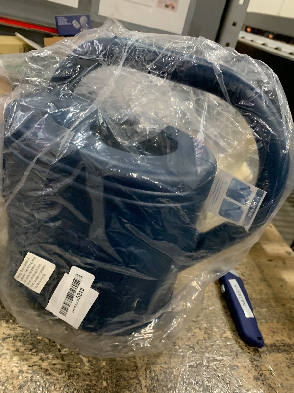 Photo 1 of **NO SPOUT** 2 Gallon Watering Can, Outdoor Watering Can for Plants, Garden Water Can with Removable Long Spout and Stainless Steel Sprinkler Head, Large Water Can for Greenhouse (Dark Blue, 2 Gallon)