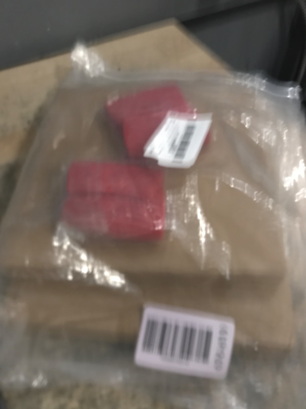 Photo 1 of 2 Pcs Magnetic Wooden Trivet, 8? Round Acacia Wood with Black Silicone Rings Heat Resistant Pot Holder Stand Pad with 4 Silicone Pan Holders for Hot Dutch Ovens&Cast Iron Skillets