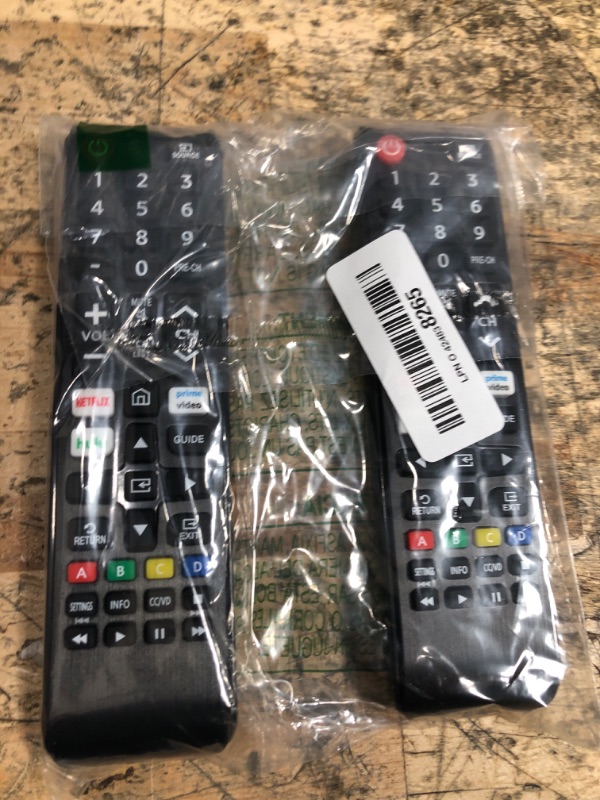 Photo 1 of ?Pack of 2? New Universal Remote for All Samsung TV Remote, Replacement Compatible for All Samsung Smart TV, LED, LCD, HDTV, 3D, Series TV