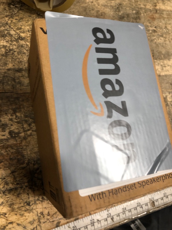 Photo 1 of [New] VTech VG134 DECT 6.0 Cordless Home Phone with Bluetooth Connection, Digital Answering Machine, Backlit Display,Full Duplex Speakerphone, Caller ID/Call Waiting,1000 ft Range (White/Grey)