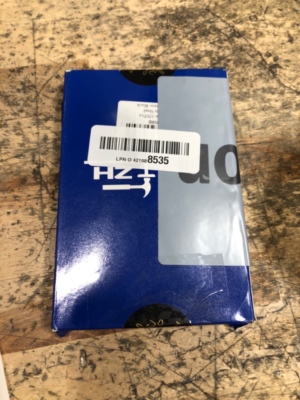 Photo 1 of #6 x 3/4" Sheet Metal Screws 100Pcs 410 Stainless Steel Flat Head Fast Self Tapping Screws Black Oxide by SG TZH