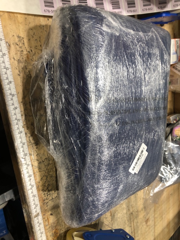 Photo 1 of 2 Pack Moving Blankets Heavy Duty 80"x72" Quilted Packing Blankets for Moving Furniture Padded Shipping Furniture Mover Blue