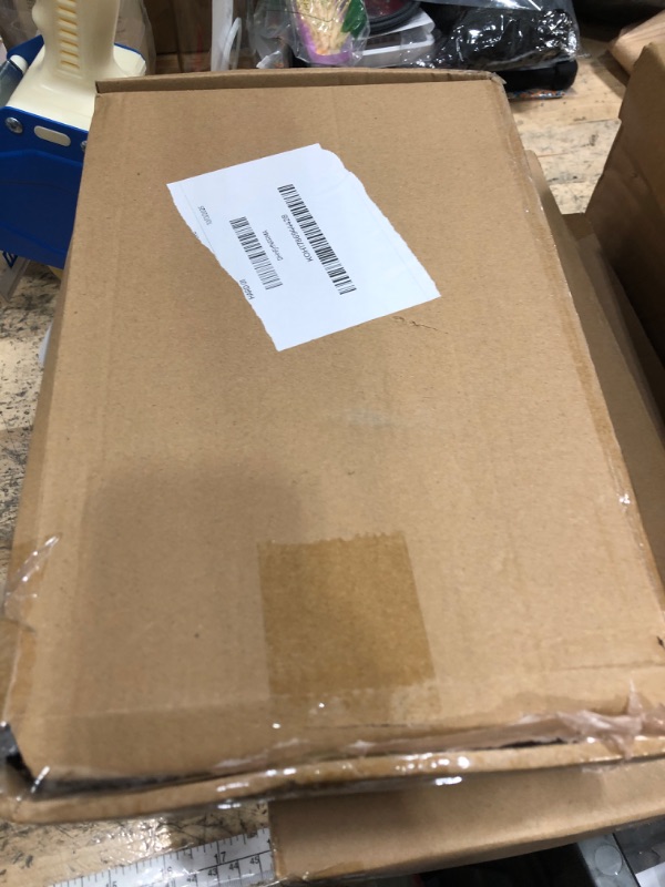 Photo 1 of (12 x 7 Inch) Wood Riser Soap Tray, Rustic Wood Pedestal Stand Tray Soap Dish Holder for Kitchen Counter, Sink,Vanity,Farmhouse Decorative Bathroom Dishes Plant Bottles Candles Display,Brown