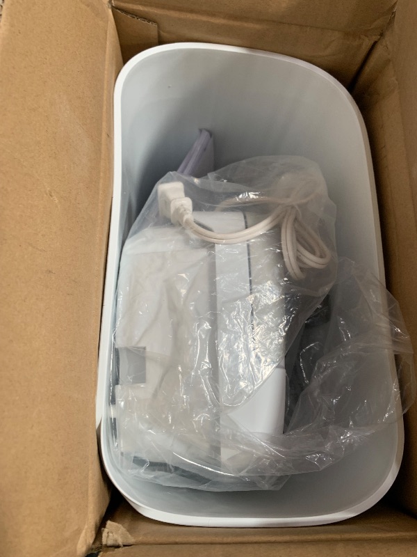 Photo 1 of **FOR PARTS ONLY/NON-FUNTIONAL** Amazon Basics Cross Cut Paper and Credit Card Shredder for Security - 8-Sheet, Heavy Duty, White