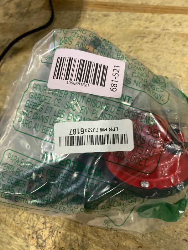 Photo 1 of 12V Universal UTV Horn Kit with Blue Rocker Switch Compatible with Polaris Ranger RZR, Kawasaki, etc