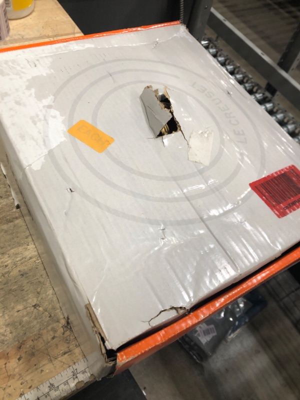 Photo 1 of **SEE PHOTOS FOR DAMAGE**Le Creuset Enameled Cast Iron Figural Pumpkin Braiser, 2.75 qt., Persimmon