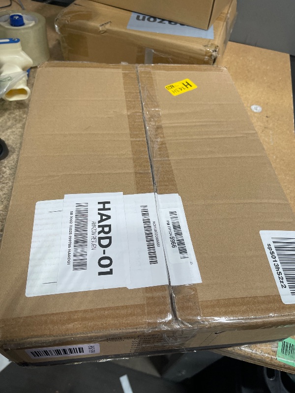 Photo 1 of ?Upgraded? Dimmable Floor Lamp, 1000 Lumens LED Edison Bulb Included, Arc Floor Lamps for Living Room Modern Standing Lamp with Linen Shade, Tall Lamp for Bedroom Office Dining Room- Black