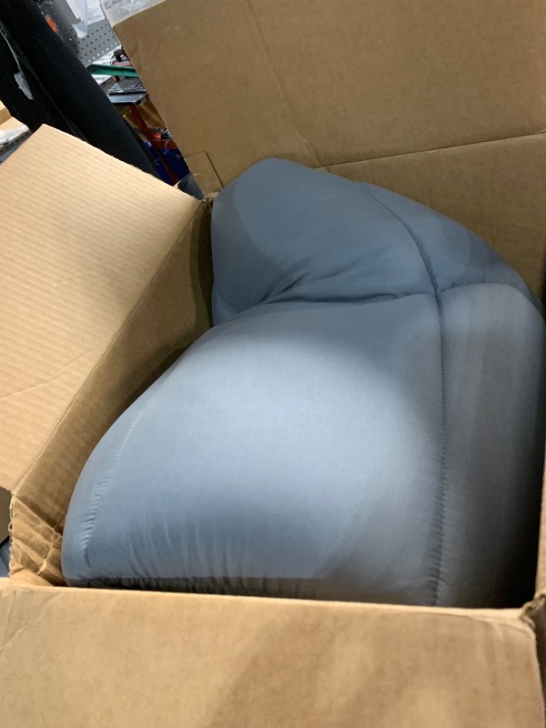 Photo 1 of ***(HEAVILY USED/ MINOR STAINS)***Japanese Floor Mattress Futon, Thick 5-Layer Roll Up Foldable Mattress, Comfortable Foam Tatami Mat Sleeping Pad (Gray, Twin)