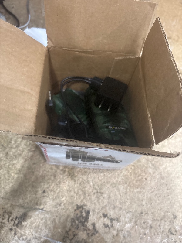 Photo 1 of ***1 IS FUNTIONAL/ OTHER IS FOR PARTS*** Retevis RT22 Walkie Talkies for Adults, Two Way Radio Long Range Rechargeable, Portable Two-Way Radios, Mini, VOX Handsfree, for Kids Family Camping Hiking Road Trip Adventure (2 Pack, Camouflage)