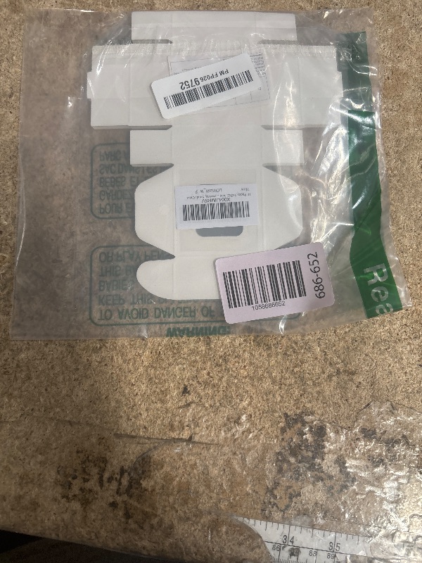 Photo 1 of 10 Packs 5x5x2.5cm White Cookie Boxes, Bakery Boxes with Window, Mini Cake Boxes, Food Container Boxes for Cookies, Pastry, Pie, Strawberries, Donuts, Candy, Desserts, Small Cake