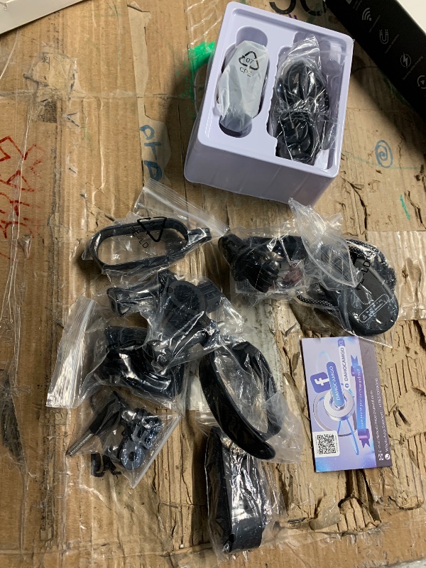 Photo 1 of ***(PARTS ONLY/ NON FUNCTIONAL)***4K Mini Body Camera, Thumb POV Portable Body Cam Sports Action Camera Hands Free Waterproof Recording Wearable Camera Personal Camcorder Helmet Mounted Sports for Cycling, Motorcycle Vlogging (Black)