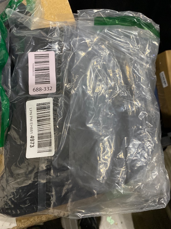 Photo 1 of ***MINOR DAMAGED - SEE NOTES/PICTURES***
BEAGIMEG Women's Bodycon Elegant Mock Neck Flar Long Sleeves Side Slit Basic Party Club Mini Dress Black Size LARGE