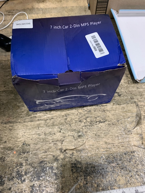 Photo 1 of [Upgrade] 7 Inch Single Din Touch Screen Car Radio with Wireless Carplay and Android Auto, HD IPS Touch Screen 1 Din Car Stereo with Bluetooth 5.1,Mirror Link,FM Radio,SWC,USB EQ Backup Camera