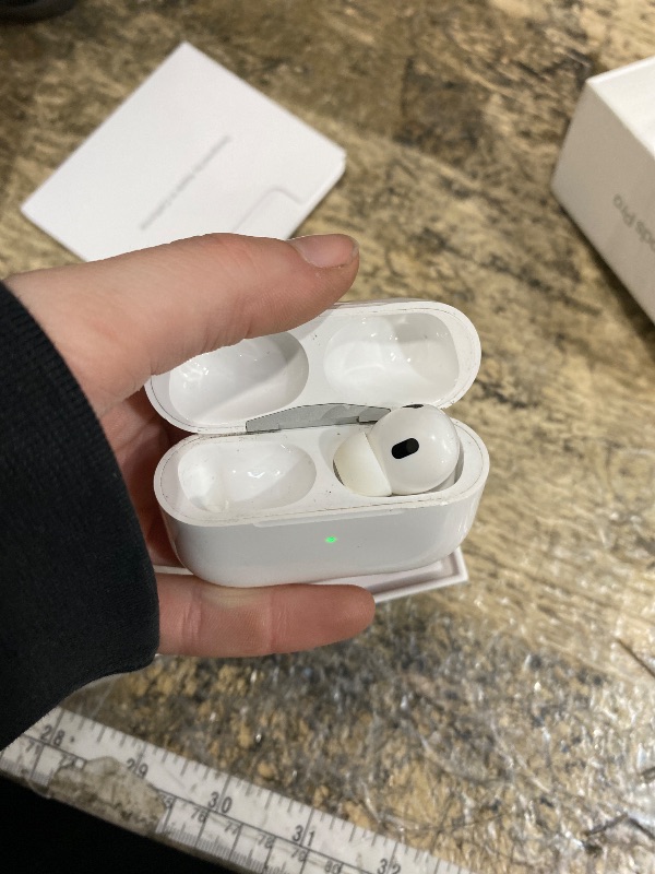 Photo 1 of **MISSING ONE HEADPHONE**Apple AirPods Pro 3 Wireless Earbuds, Active Noise Cancellation, Live Translation, Heart Rate Sensing, Hearing Aid Feature, Bluetooth Headphones, Spatial Audio, High-Fidelity Sound, USB-C Charging