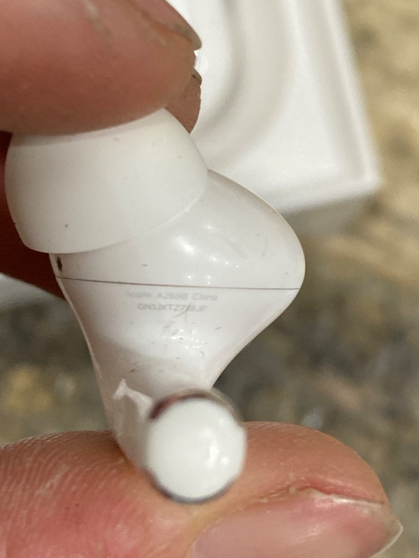 Photo 1 of **MISSING ONE HEADPHONE**Apple AirPods Pro 3 Wireless Earbuds, Active Noise Cancellation, Live Translation, Heart Rate Sensing, Hearing Aid Feature, Bluetooth Headphones, Spatial Audio, High-Fidelity Sound, USB-C Charging