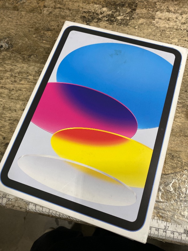 Photo 1 of **FACTORY SEALED**Apple iPad (10th Generation): with A14 Bionic chip, 10.9-inch Liquid Retina Display, 64GB, Wi-Fi 6, 12MP front/12MP Back Camera, Touch ID, All-Day Battery Life – Blue