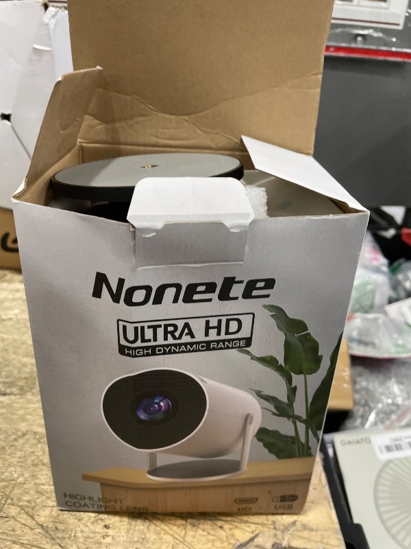 Photo 1 of ?Projector 2026 Upgraded?Mini Projector with WiFi 6 and Bluetooth 5.2 Support 4K 1080P Auto Keystone 270° Rotatable Projector Portable Compatibile with HDMI/TV Stick/Memory Stick/Laptop-Black