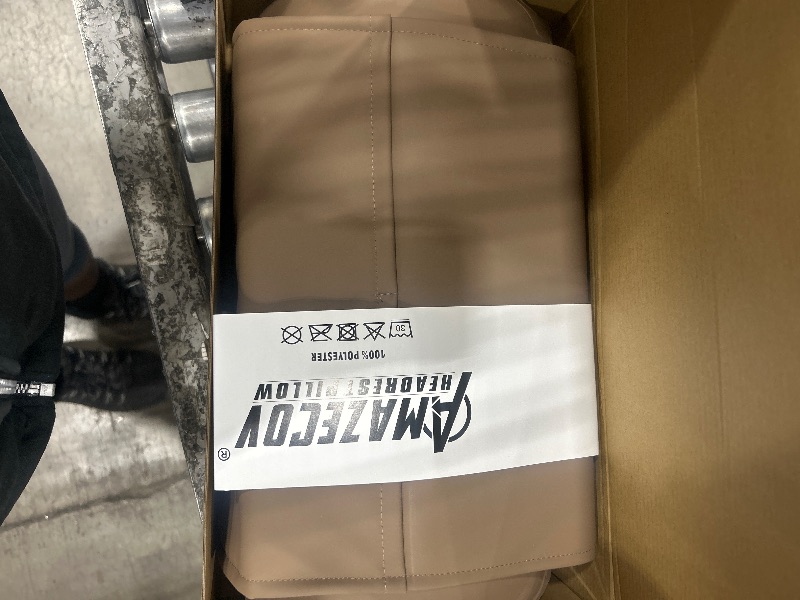 Photo 1 of **Stock pic for reference** Car Neck Pillow Adjustable Up and Down Style 2 Pack,Car Headrest Pillow for Neck Support Relieves Driving Fatigue, Soft Memory Form and Ergonomic Design Fits Most Heights and Car Seats(brown)