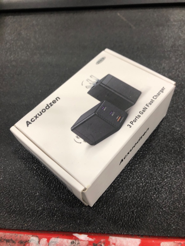 Photo 1 of [2 Pack] USB C Charger Block 160W, 3-Port GaN Super Fast Charger, Dual 65W Type C Charging Block, Foldable QC3.0 Laptop Fast Charging Adapter for MacBook, iPhone, Samsung, Galaxy, iPad, Android, Black