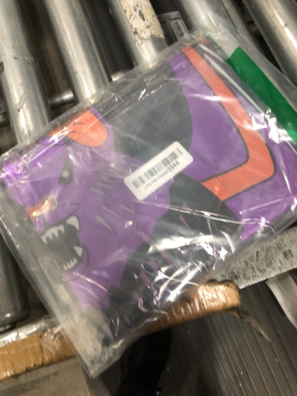 Photo 1 of 10 Pcs Halloween Foil Balloons Large Ghost Spider Pumpkin Bat Skeleton Witch Boo Mylar Balloons for Spooky Halloween Birthday Party Decorations