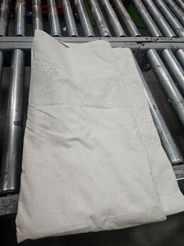 Photo 1 of 100% Blackout Shield Linen Blackout Curtain for Bedroom 102 Inches Long, Back Tab/Rod Pocket Living Room Drapes, Thermal Insulated Blackout Curtains 1 Panel only , 50" W x 102" L,Cream