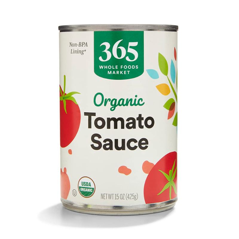 Photo 1 of 
365 by Whole Foods Market, Organic Tomato Sauce, 15 Ounce