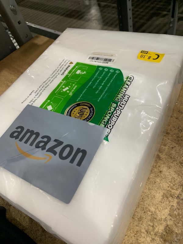 Photo 1 of 100 Pack Heavy Duty Melamine Sponge, Magic Cleaning Sponges Eraser for Kitchen Bathroom Bathtub Floors, Non-Scratch Bulk Sponge Pads