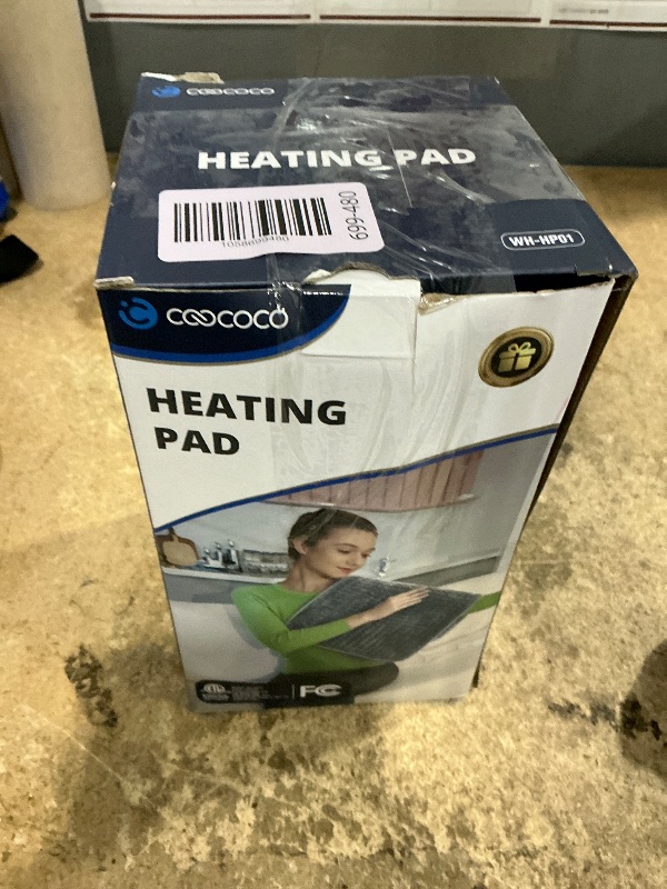 Photo 1 of 18" x 33" Large Heating Pad for Back, FSA Eligible, CooCoCo XXXL Heated Pad for Period Cramps, Heat Pad for Neck & Shoulder, 6 Heat Settings, Auto Off, Moist Heat, Gifts for Women Men