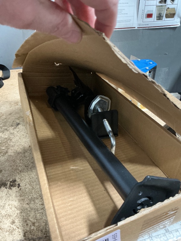 Photo 1 of ***Parts Only, Missing foot/base*** ErGear Single Monitor Stand for 13-34 inch Screens up to 44 lbs, Free-Standing Monitor Riser with 5 Height Settings, Tabletop VESA Mount with Tempered Glass Base, Max VESA 100x100mm